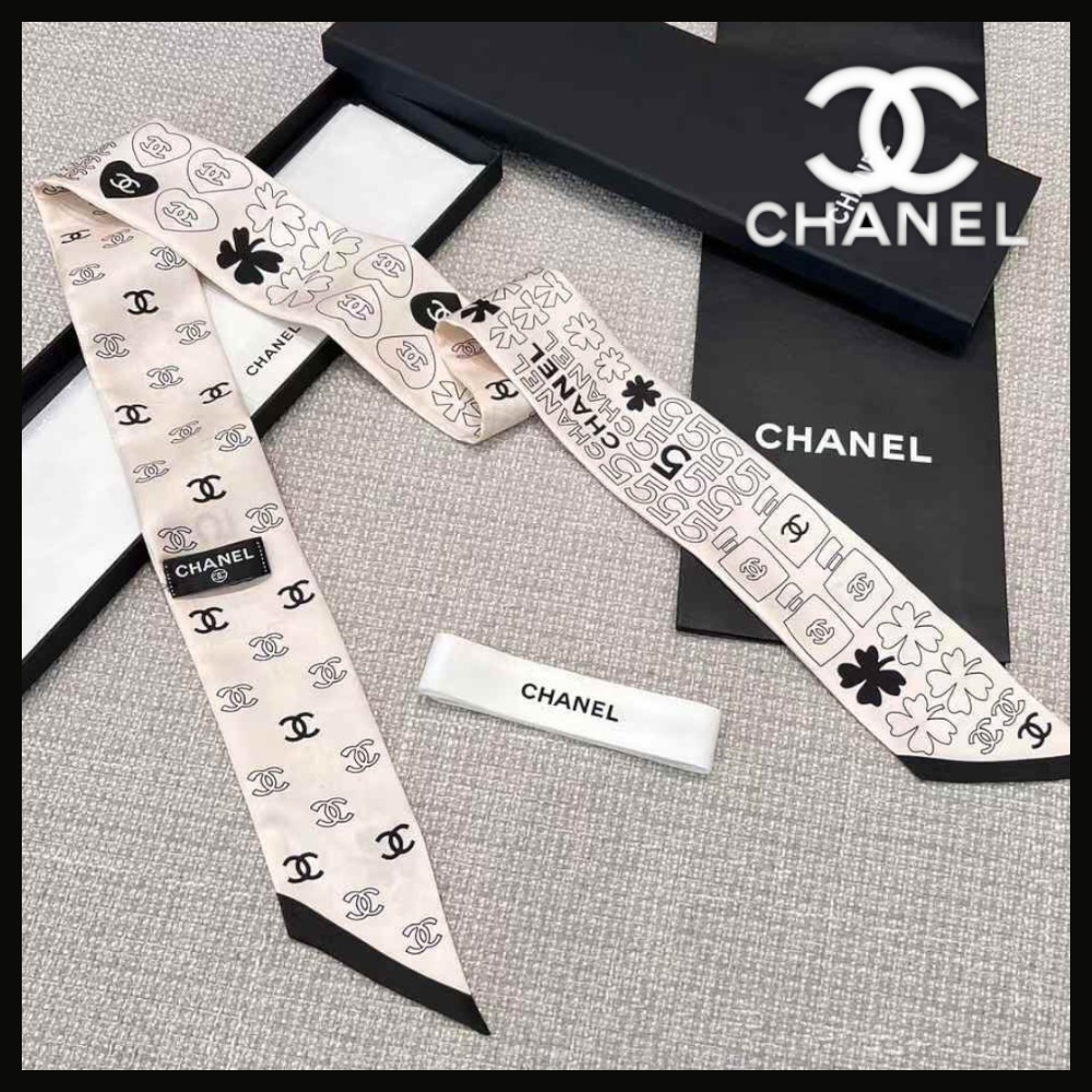【おしゃれ度UP♪】CHANEL スカーフ