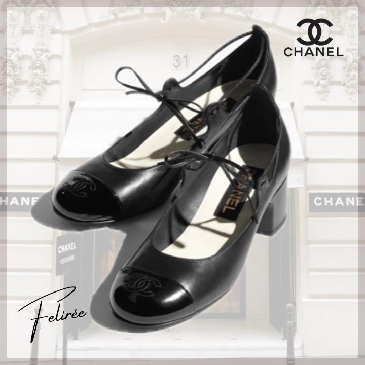 《ひとさじの無垢、ひとしずくの気品☆》CHANEL メリージェーン