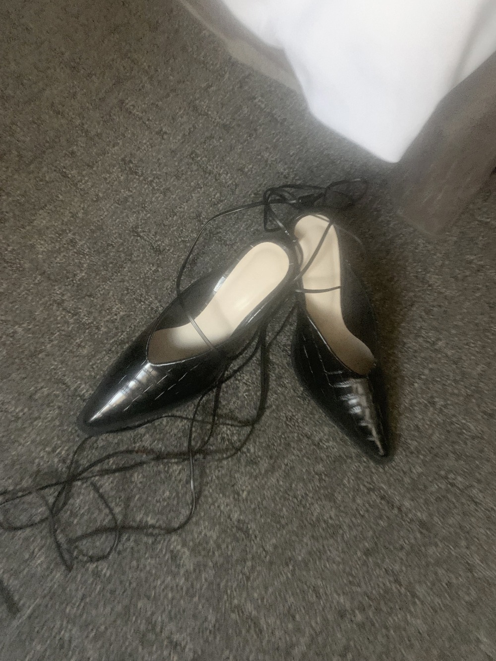 【suzen】Valenti Long Strap Stiletto Mule