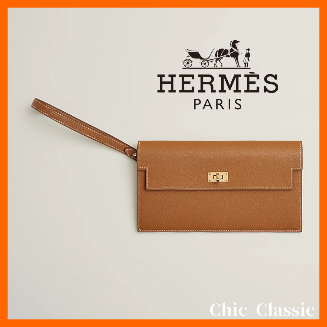 【HERMES】エルメス ケリーポケットロングウォレット