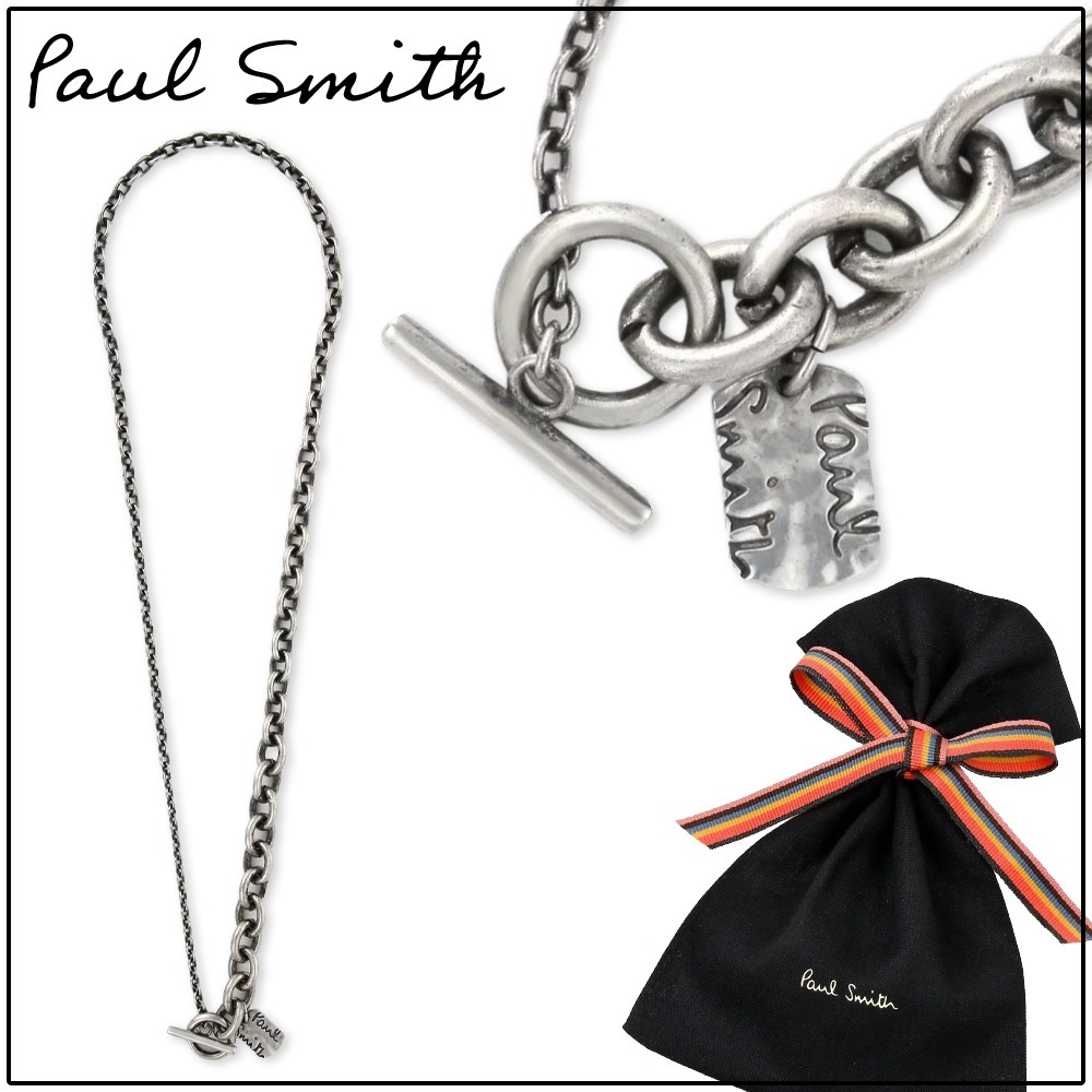 すぐ届く【Paul Smith】マンテル チェーン ネックレス