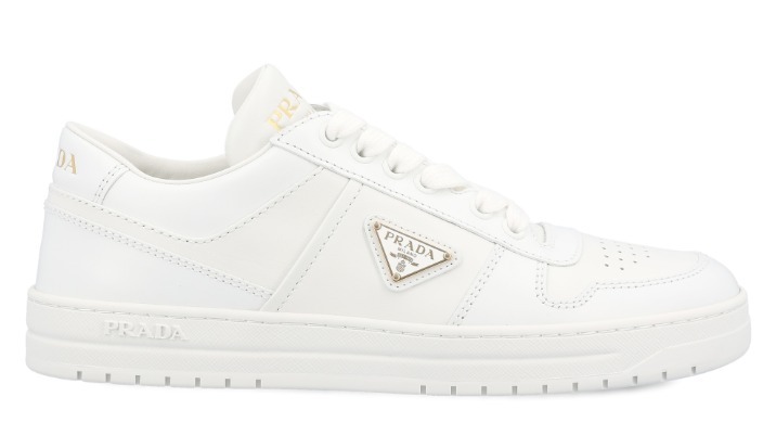 PRADA ♪ Downtown レザースニーカー 1E792M
