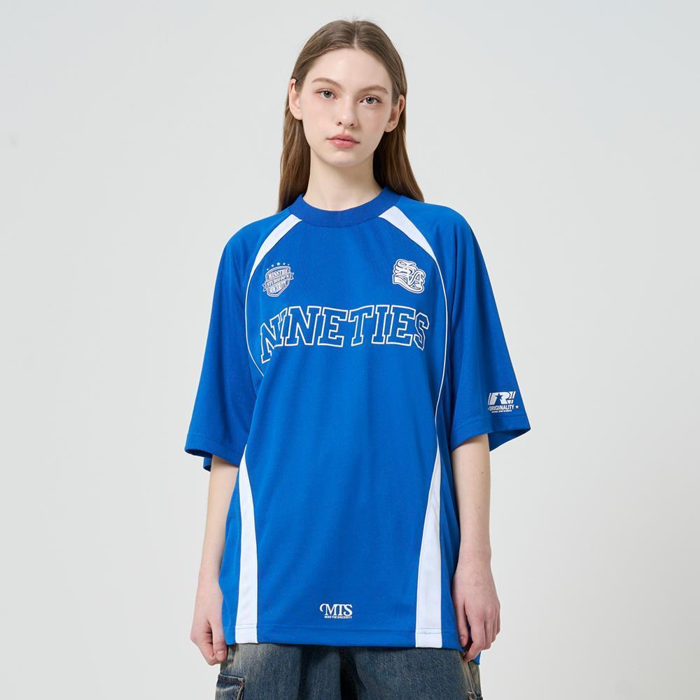 Tシャツ・カットソー 1993studio Sporty Mesh Raglan T-Shirt_Blue