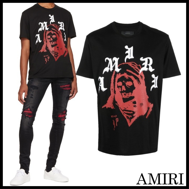 関税送料込◆AMIRI アミリ◆x Wes Lang コラボ Tシャツ