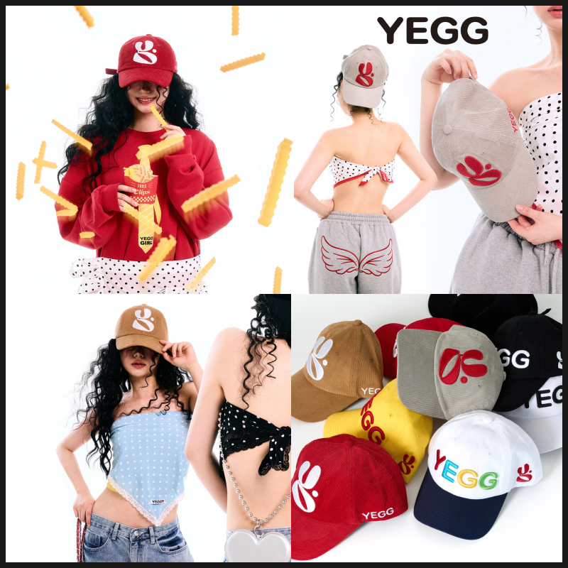 ★YEGG★ 25SS Logo cap 4colors 【送料込/関税込】
