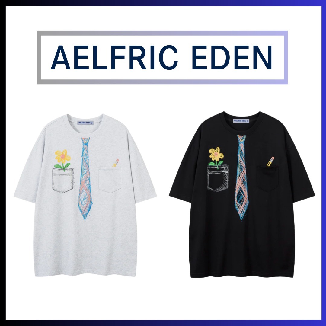 関税送料込み【Aelfric Eden】★グラフィティ ネクタイ Tシャツ