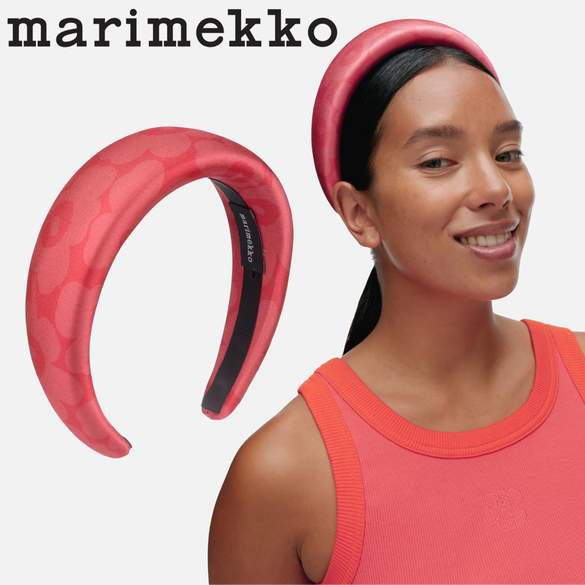 marimekko - Tenhota Unikko ヘアバンド