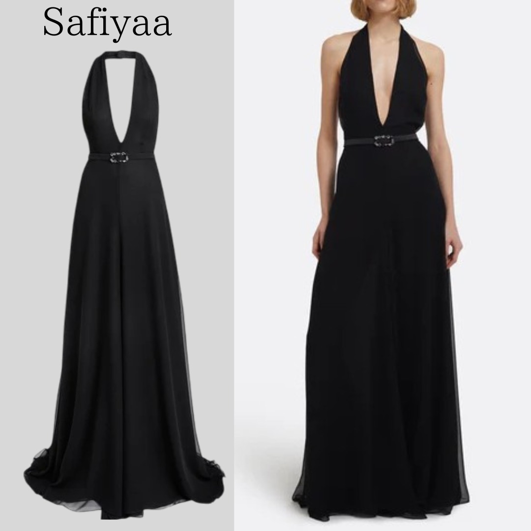 【Safiyaa】王室御用達ブランド モルガナ ロングドレス