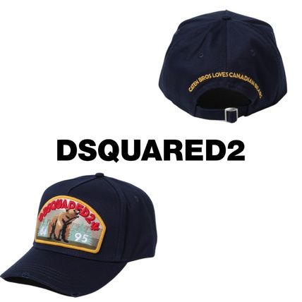 ネイビー（紺）系 D SQUARED2(ディースクエアード) キャップ