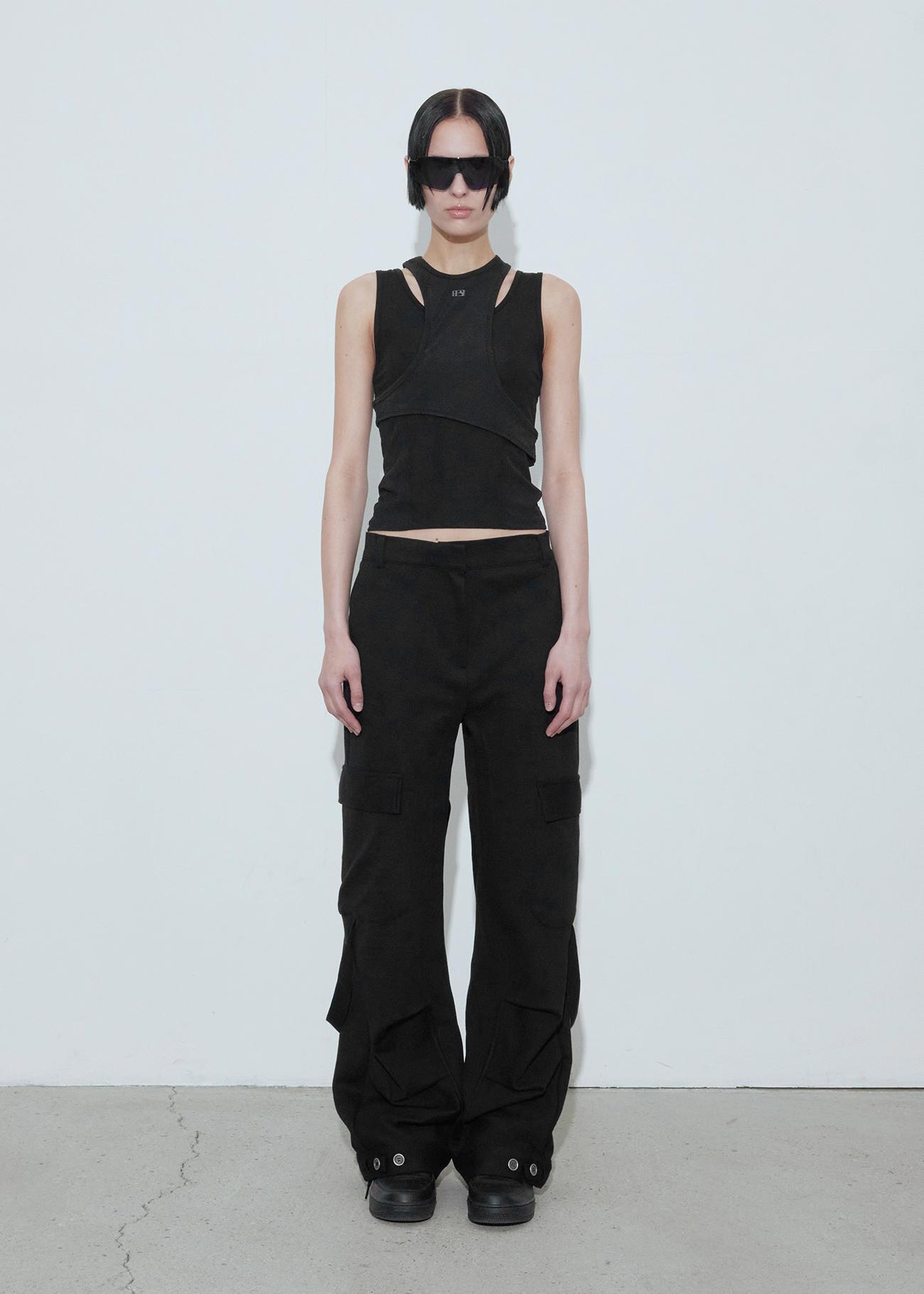《bohemian seoul》 STRAP CARGO SWEATPANTS