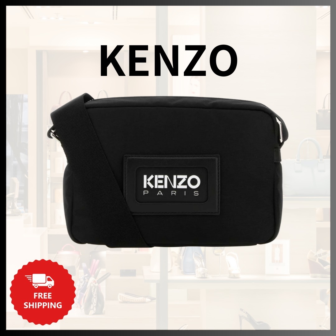 『KENZO』ケンゾグラフィー ジップメッセンジャーバッグ