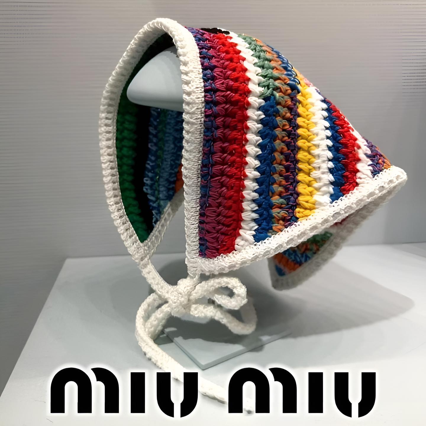 付けるだけでお洒落♡【MiuMiu】クロシェ ヘアバンド