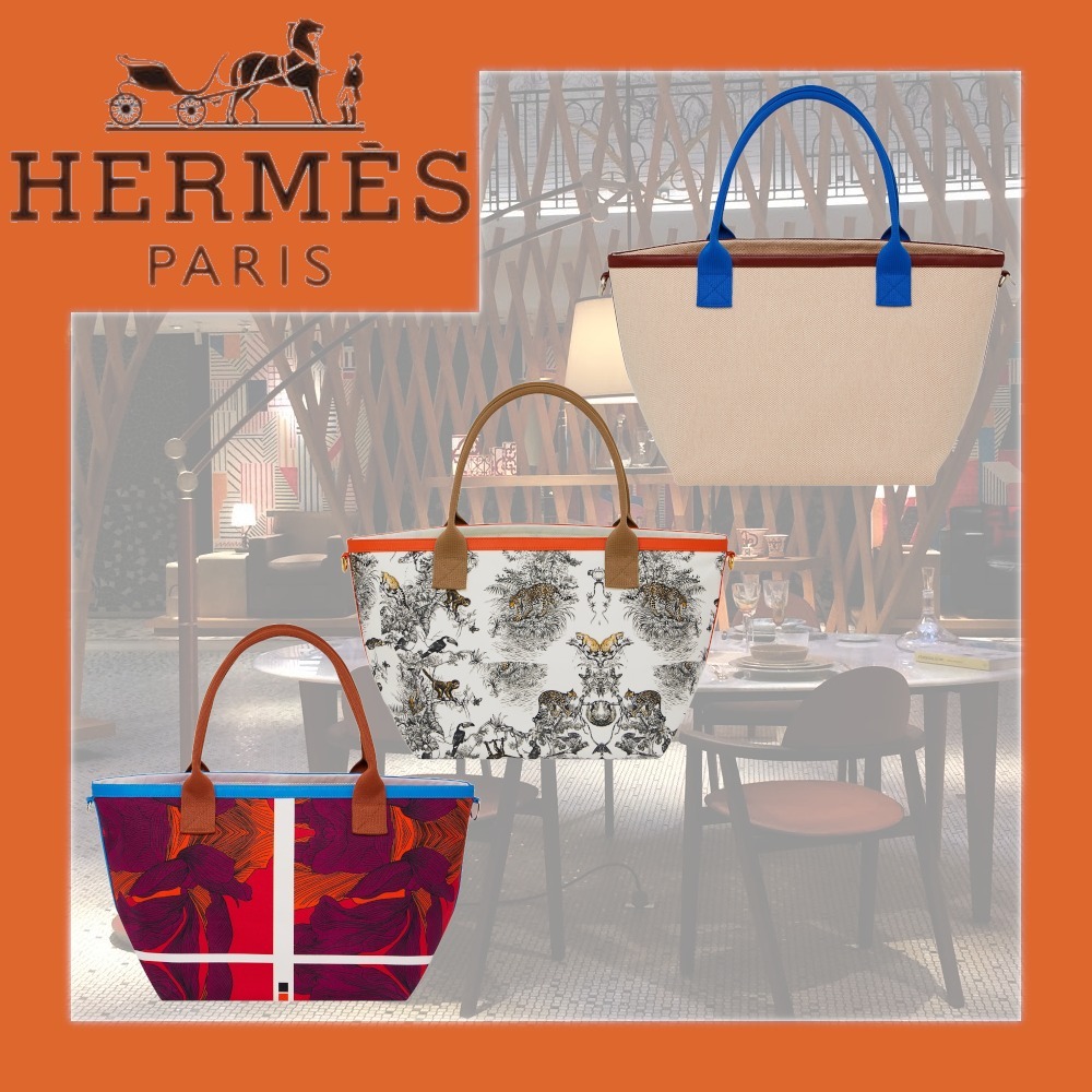 ☆オシャレにおでかけ☆ HERMES Petit H トートバッグ