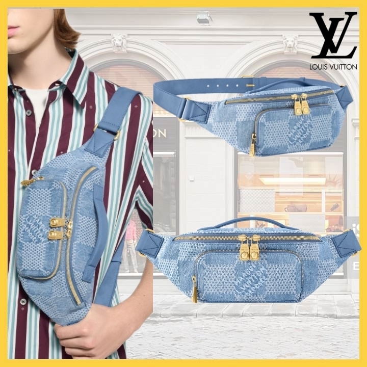 爽やかなブルー♪【Louis Vuitton】ラッシュ バムバッグ
