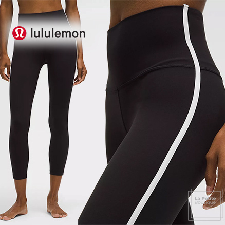【lululemon】レギンス Align 25☆ハイライズ サイドストライプ
