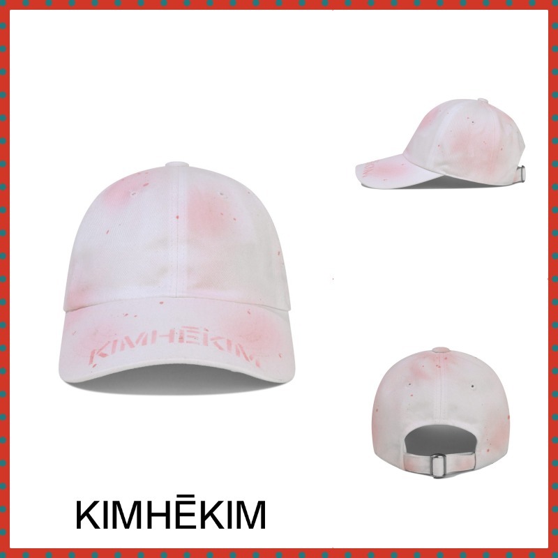 【KIMHEKIM】Spray Dyed Capスタイリッシュなアイテム