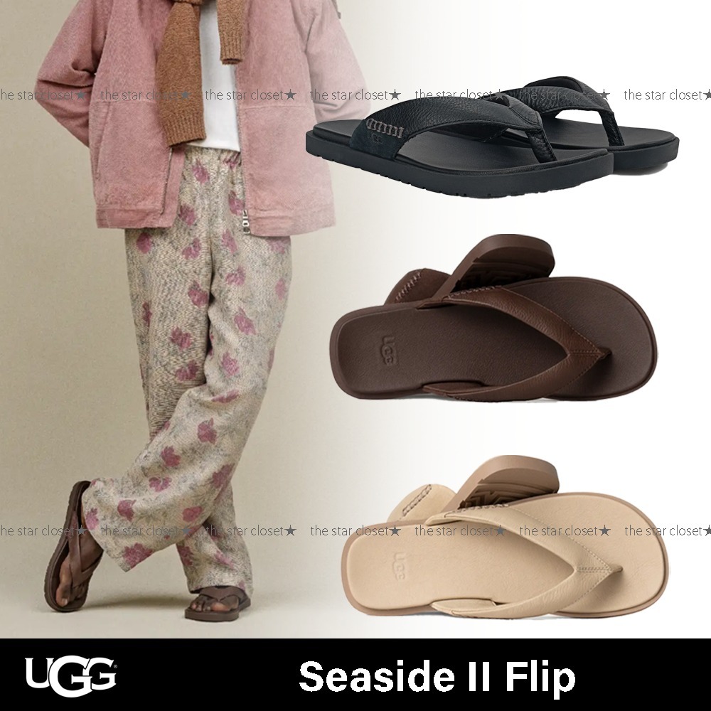 ●UGG●Seaside II Flip シーサイド II レザービーチサンダル