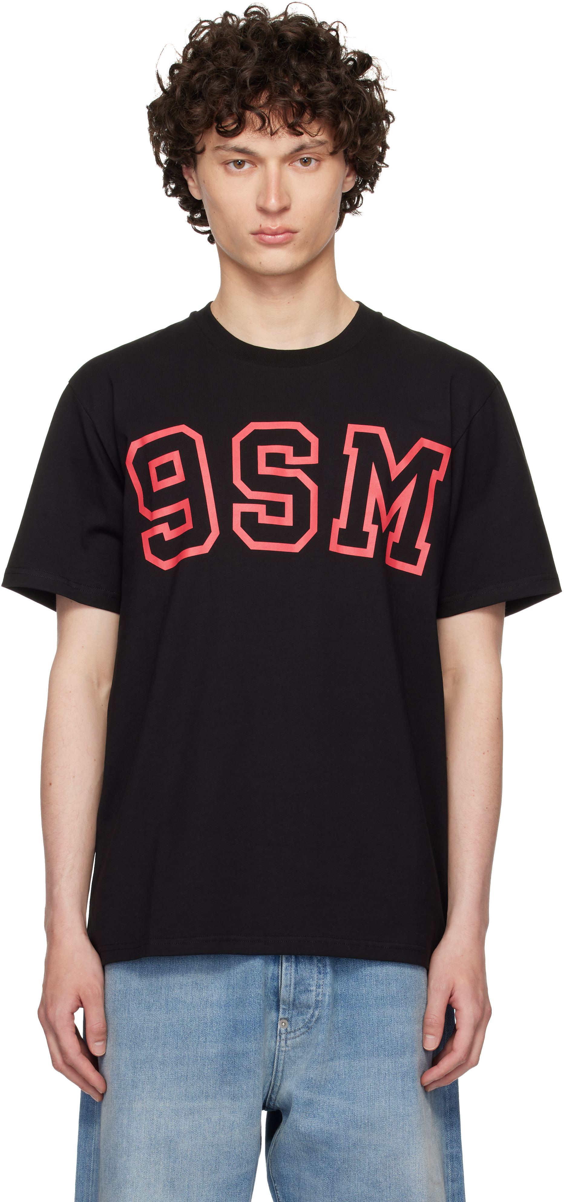 【関税込み】1017 ALYX 9SM ブラック '9SM' Tシャツ