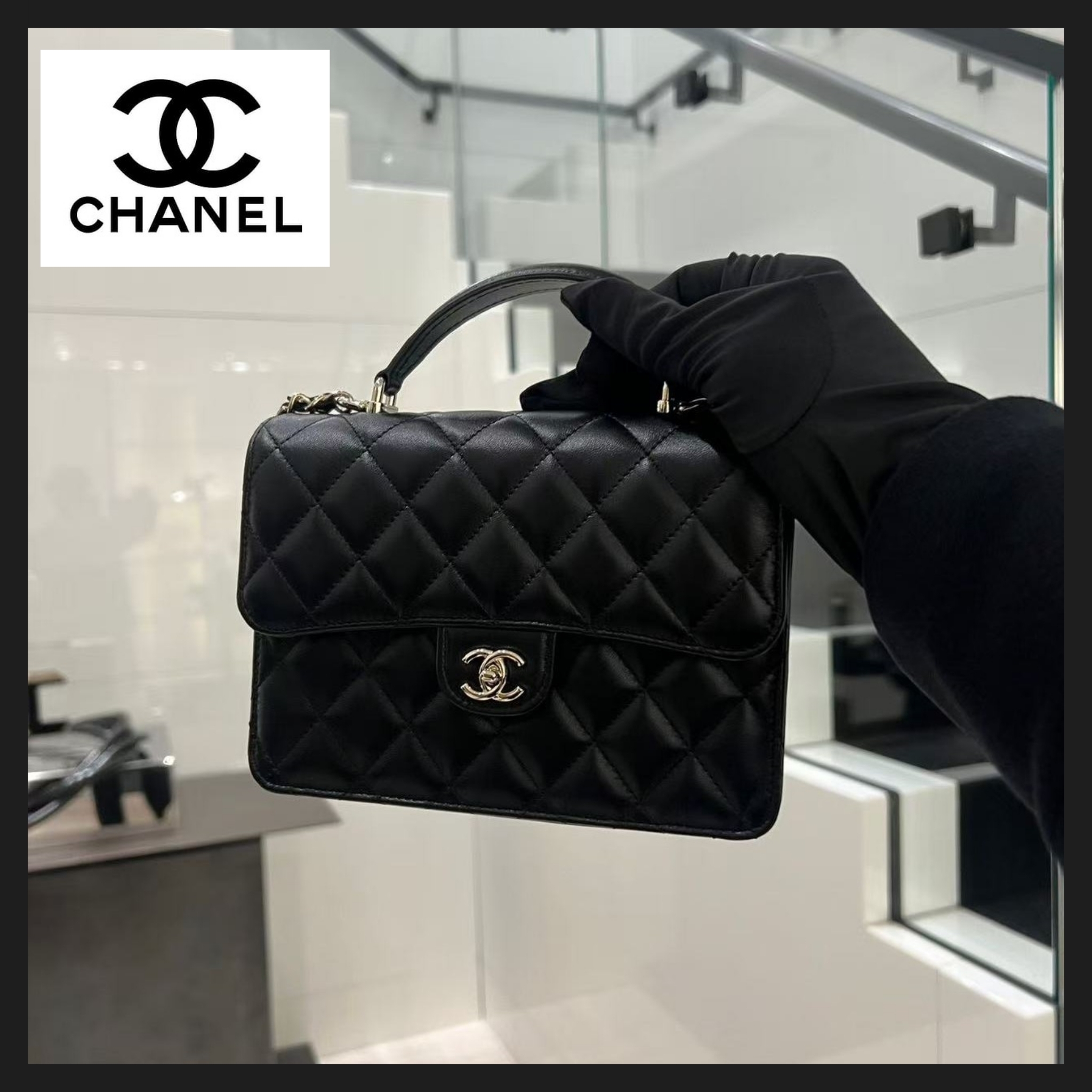 【CHANEL】クラシカルな印象に♪シャネル ２WAYハンドバッグ