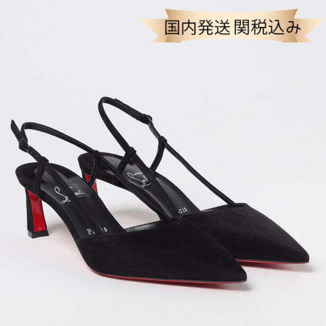 国内発送【Christian Louboutin】Condoroline パンプス ベロア