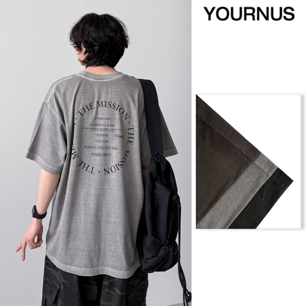 【YOURNUS】Lamia Pigment Half Sleeve