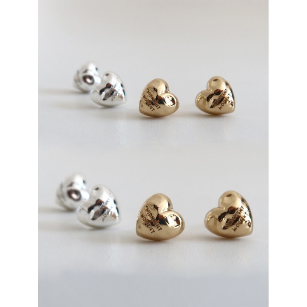 ★MIDNIGHT MOMENT.★ [Exclusive] BUMPY LOVE EARRING (2 SIZES