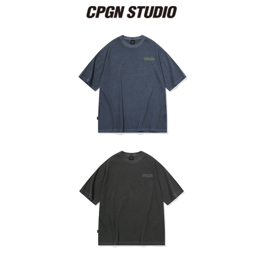 【CPGN STUDIO】25SS★ Cat's Eye Pigment Short Sleeve Tee