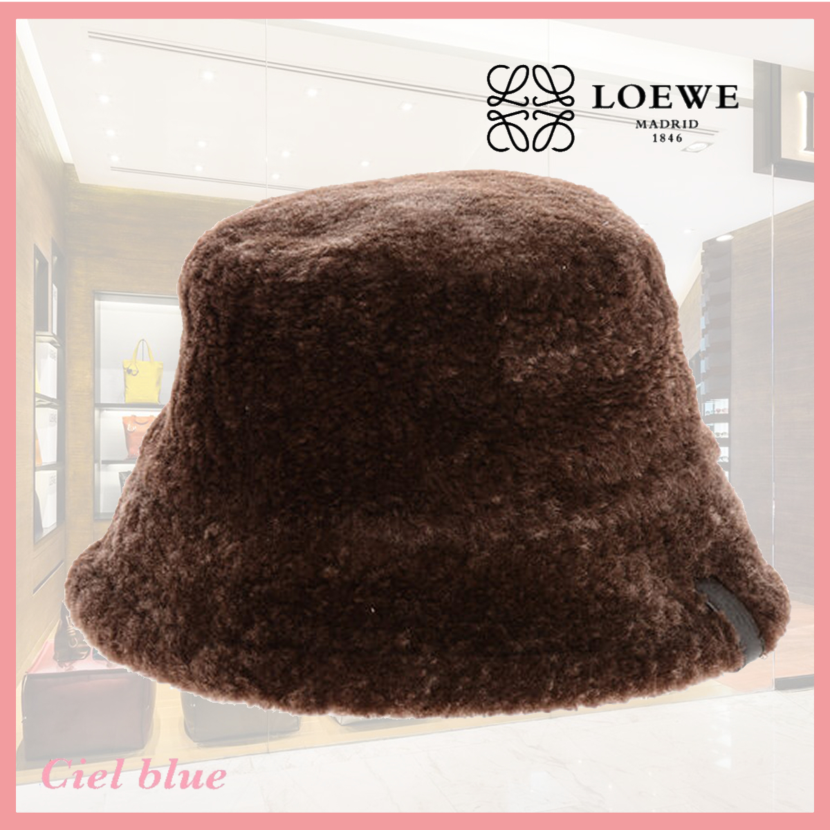 ♡送料関税込♡LOEWE シアリングバケットハット
