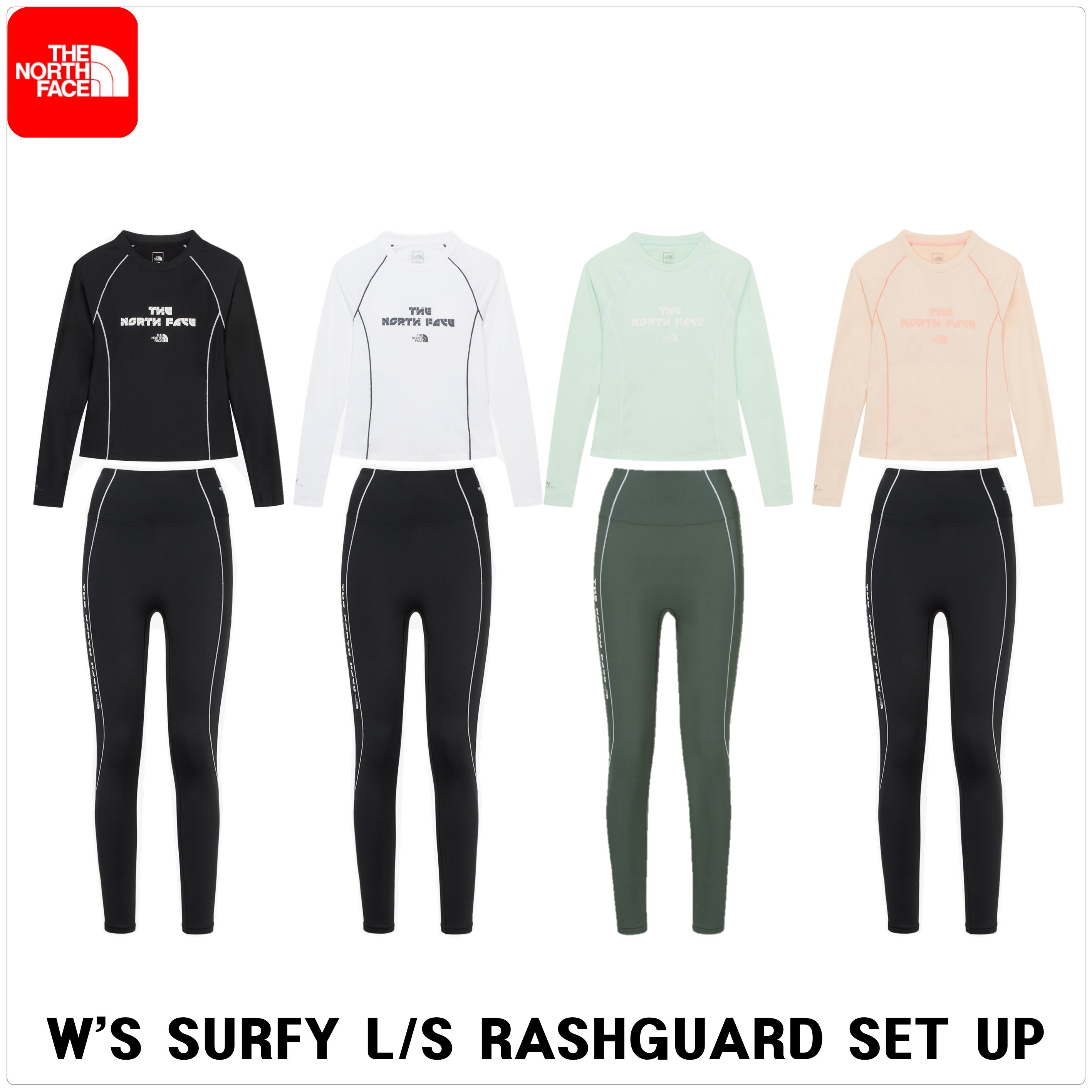 [ノースフェイス]W'S SURFY ラッシュガードセットアップ★25SS★