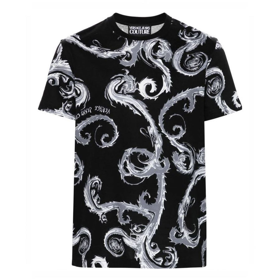 関税込*VERSACE JEANS バロッコプリント Tシャツ
