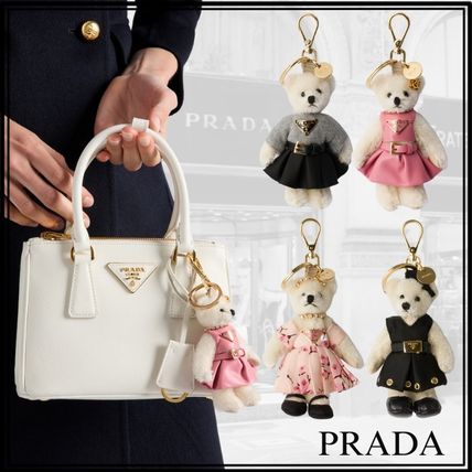 新作【PRADA】Soft Robot Re-Nylon バッグチャーム (PRADA/キー