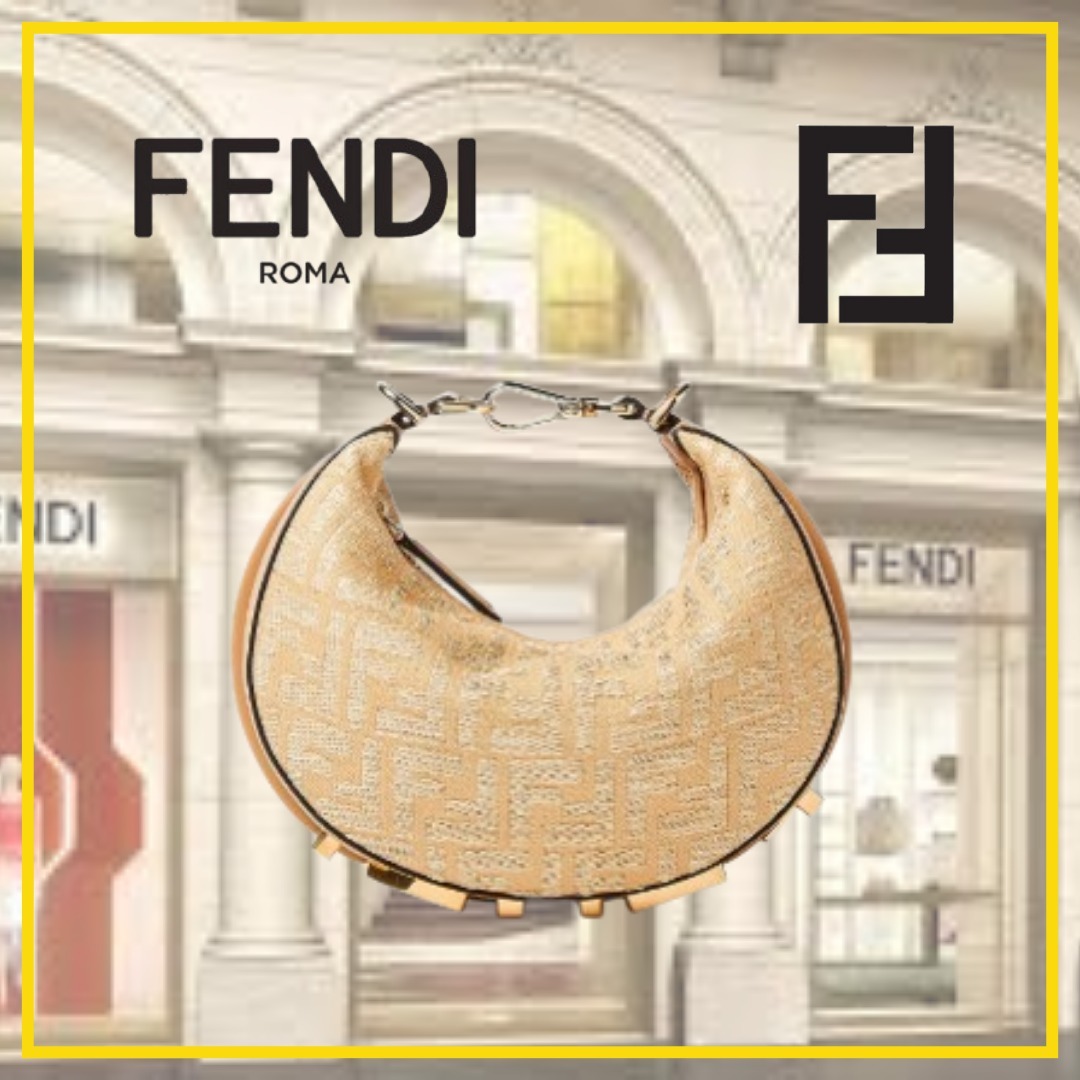 【FENDI】フェンディ グラフィー ミニバッグ★ベージュ