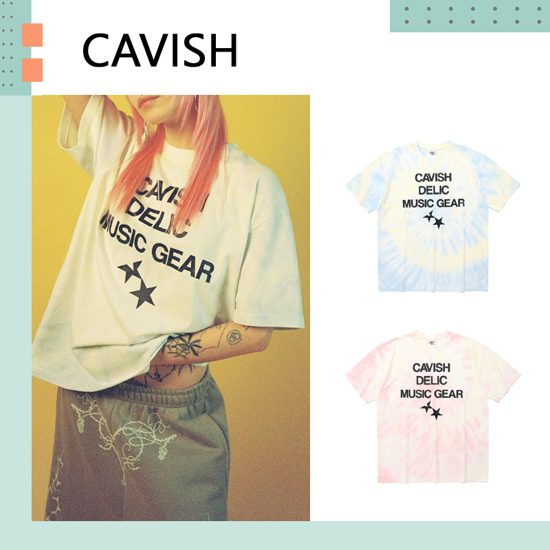 CAVISH ♥ DELIC DYED SS TEE / 追跡付