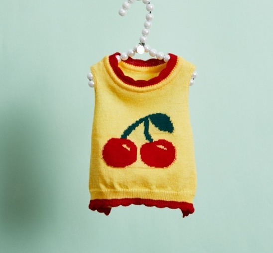 Louisdog ルイスドッグ カシミア チェリー TOP
