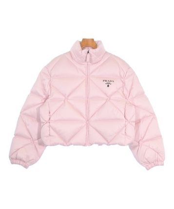 【限定製作】 ピンク系 PRADA(プラダ) ダウンジャケット・コート(レディース ジャケット・アウター