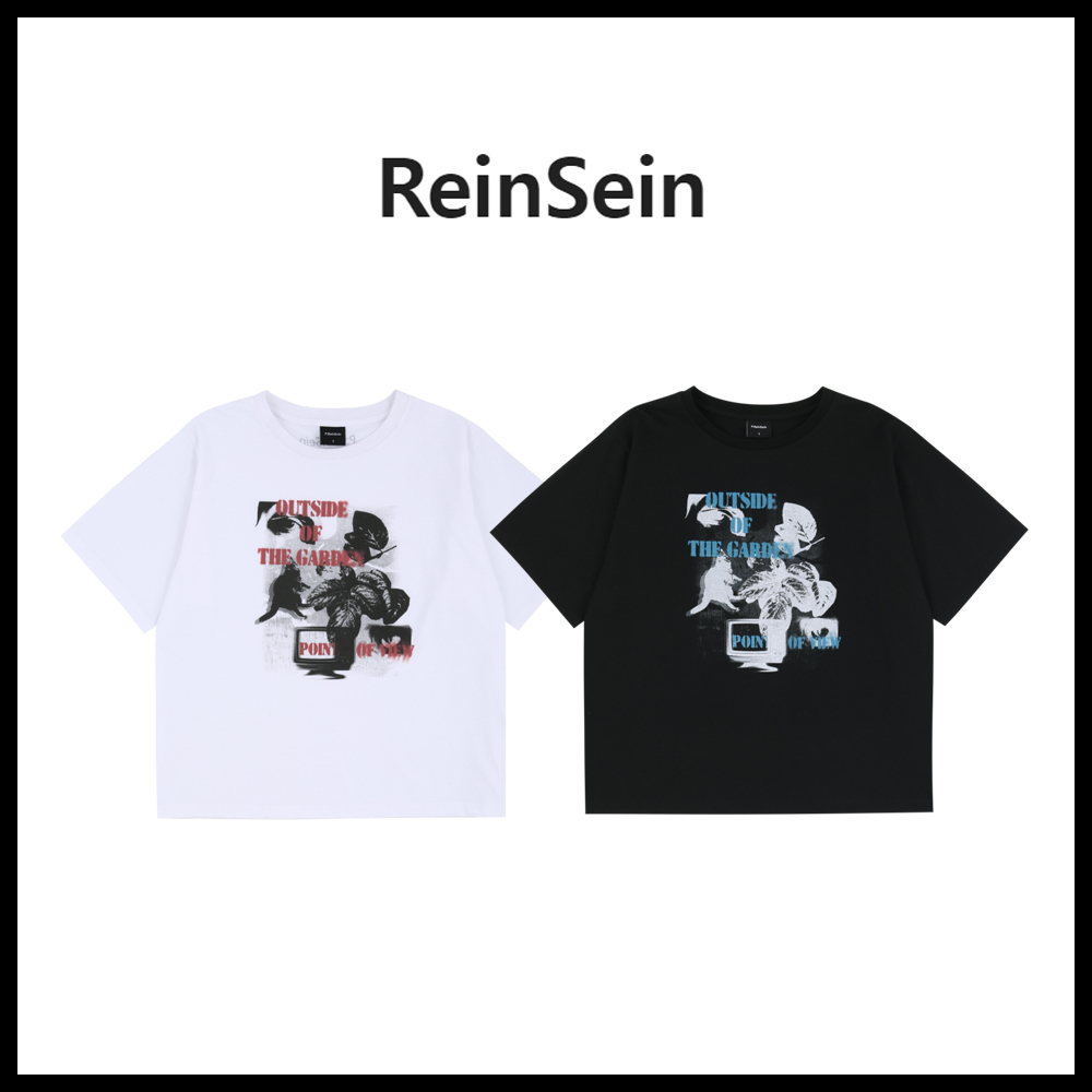 Tシャツ・カットソー [ReinSein] Vintage collage overfit short sleeve t-shirts