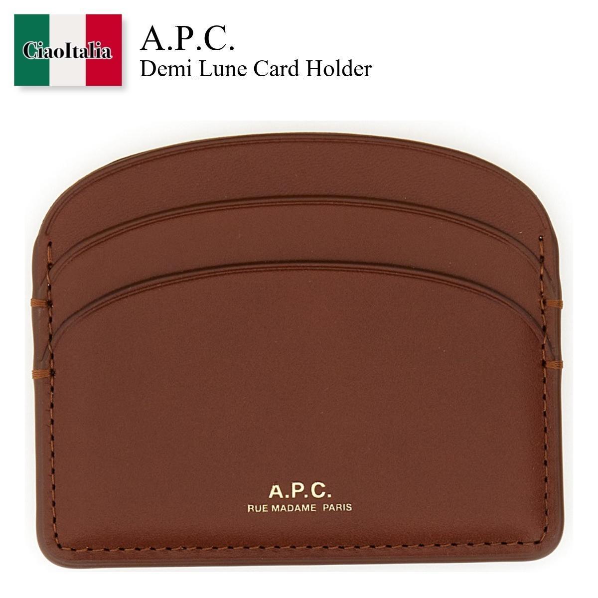 カードケース・名刺入れ A.P.C. Demi Lune Card Holder