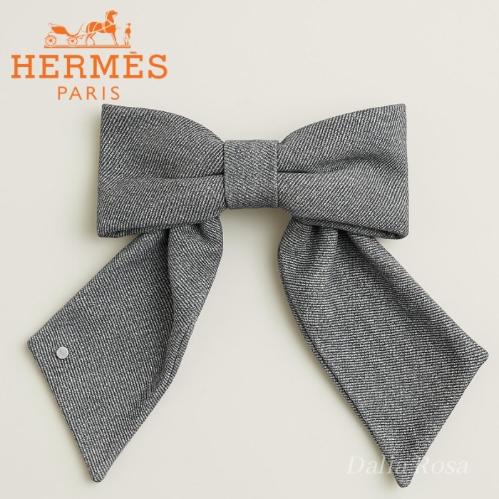 上品デニム風♡輝き映える【HERMES】カルマツイルヘアピン