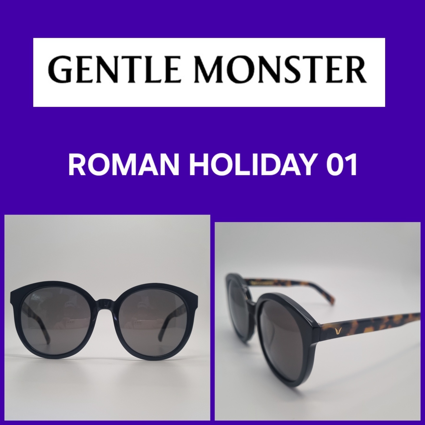 【限定SALE】★ROMAN HOLIDAY 01 サングラス/ 人気モデル/正規品