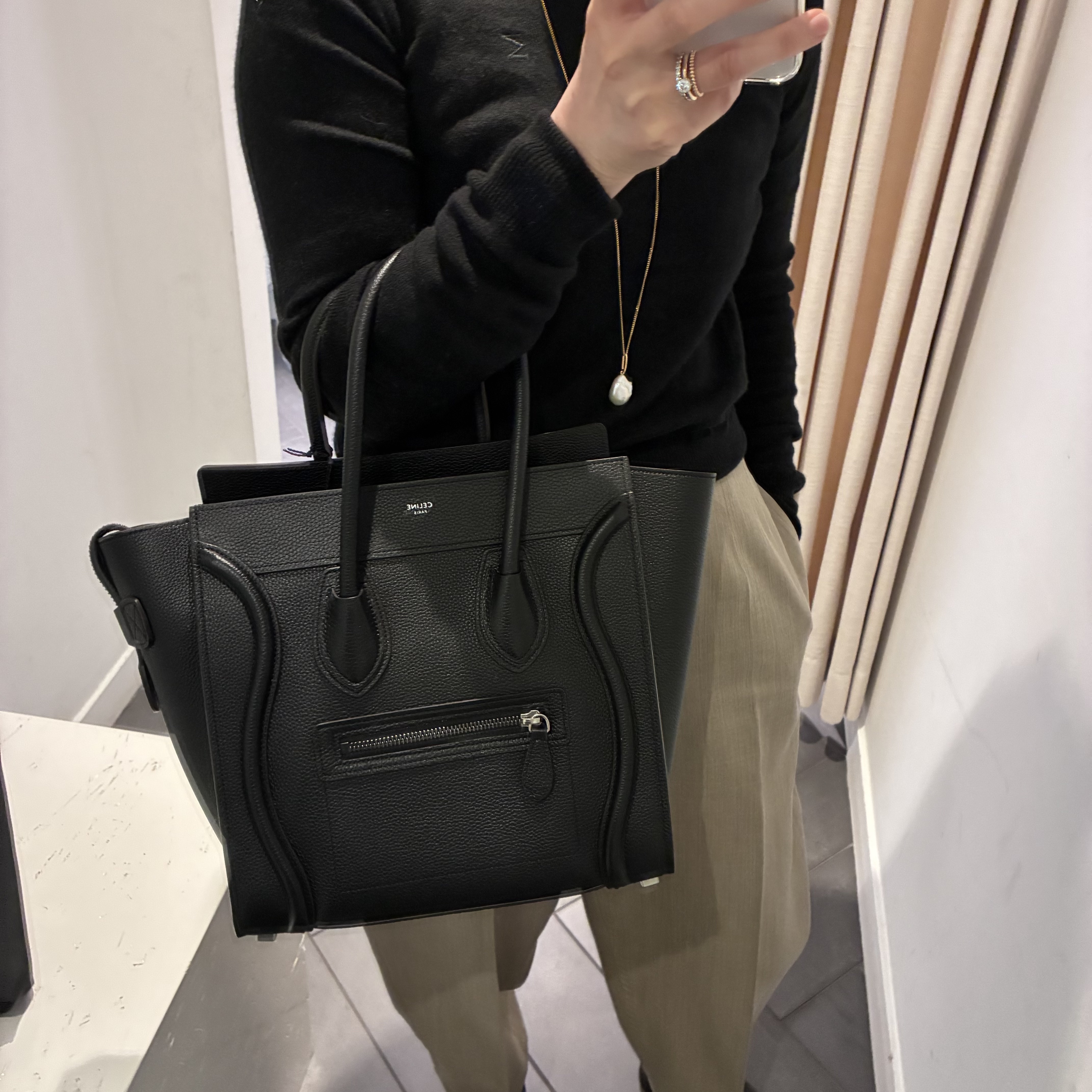 【VIPセール！】CELINE（セリーヌ）ラゲージバッグ マイクロ