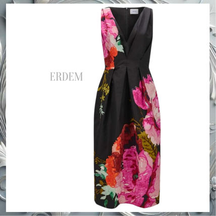 ERDEM アーデム ワンピース ブランド Floral jacquard 854569