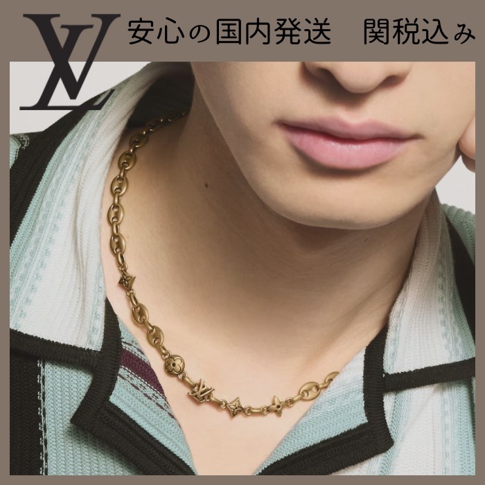 【洗練されたお洒落♪】Louis Vuitton ネックレス・LV セーラー