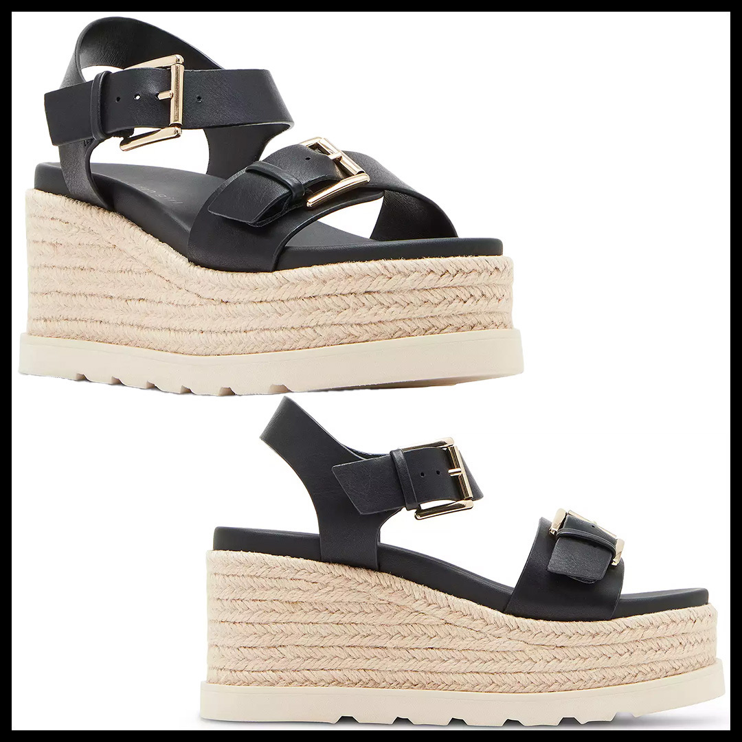 Steve Madden エスパドリーユ ウェッジ 厚底 サンダル Radner