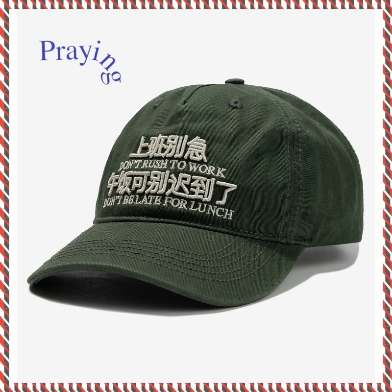 【Praying】25ss RUSH TO WORK HAT キャップ