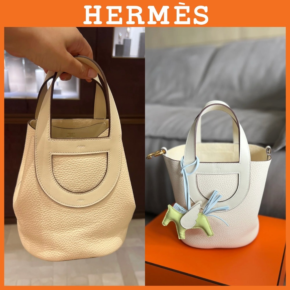 `使いやすいデザイン♪`【HERMES】イン・ザ・ループ 18 ホワイト