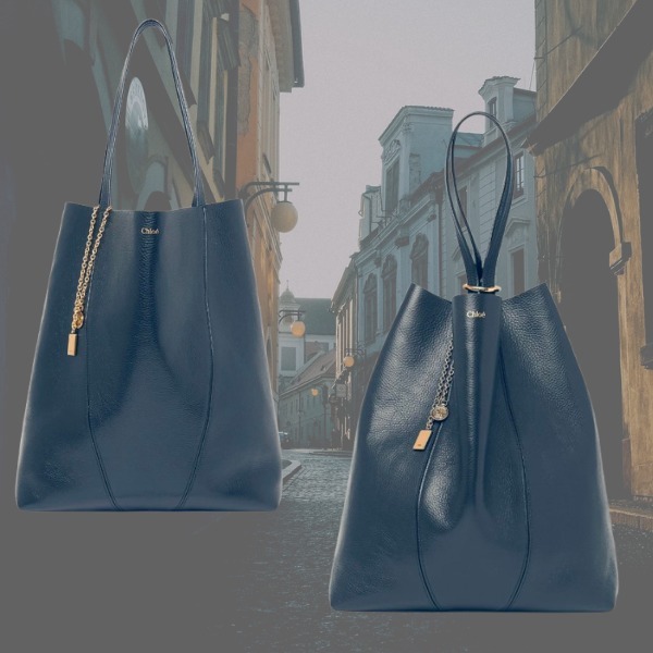 【CHLOE】クロエ スピン ラージ トートバッグ
