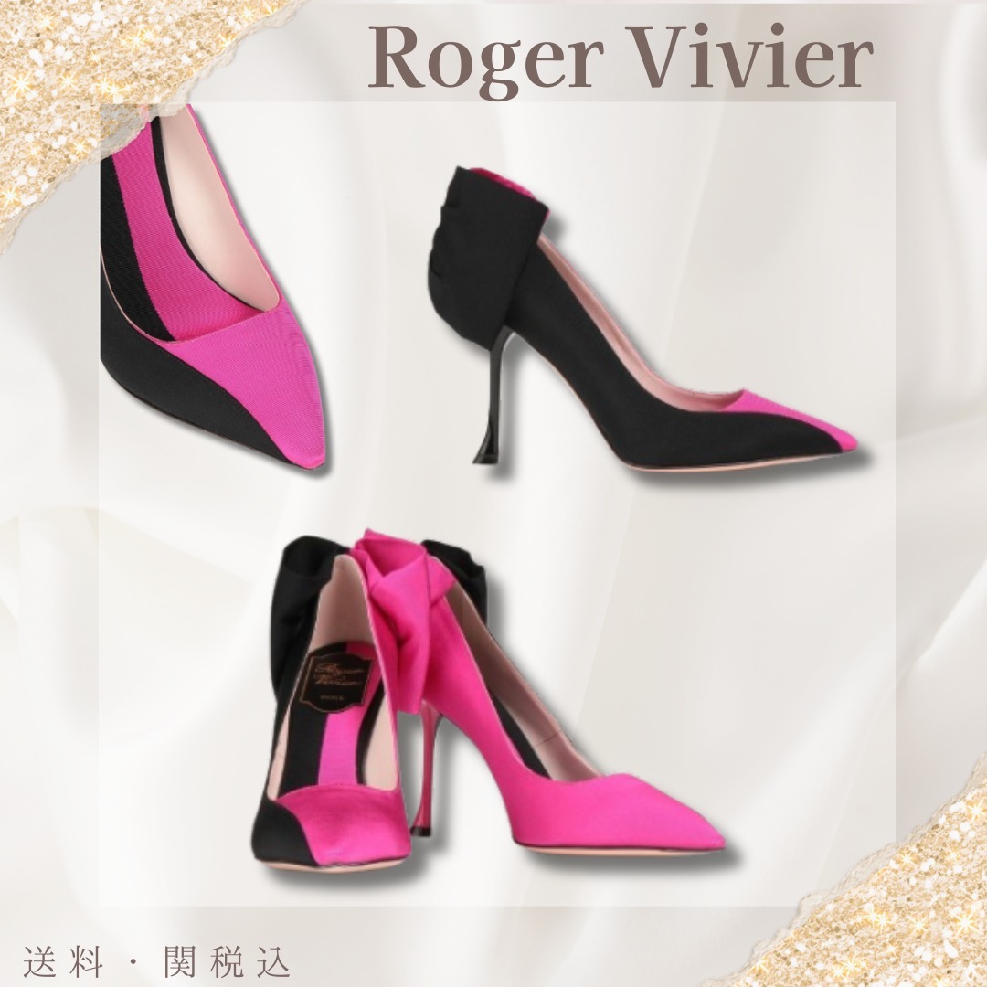 送料関税込【Roger Vivier】Bibow オットマン パンプス