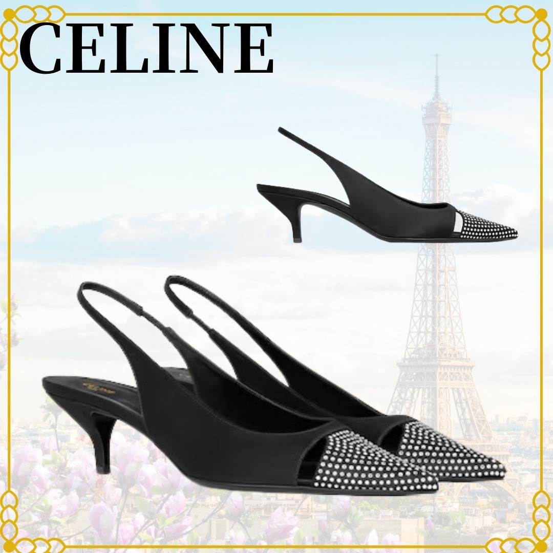 新作☆直営店 CELINE ジュディ キャップトゥ スキンバック