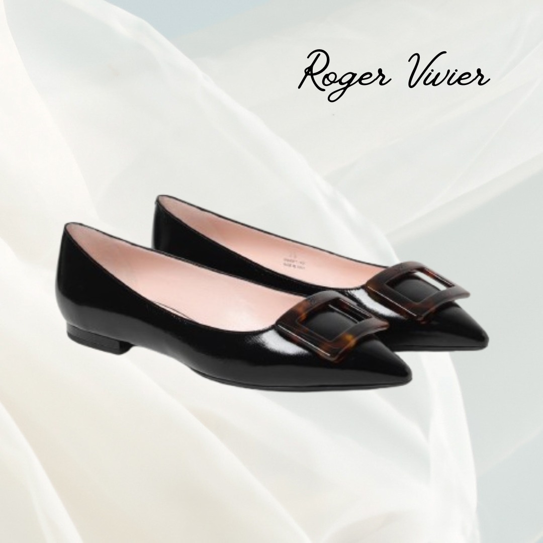 【Roger Viver】ブラック トロンペット バレリーナ