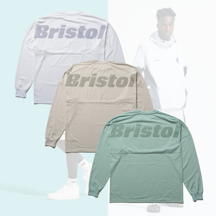 ★すぐ届く【F.C.Real Bristol】BIG LOGO BAGGY 長袖Tシャツ